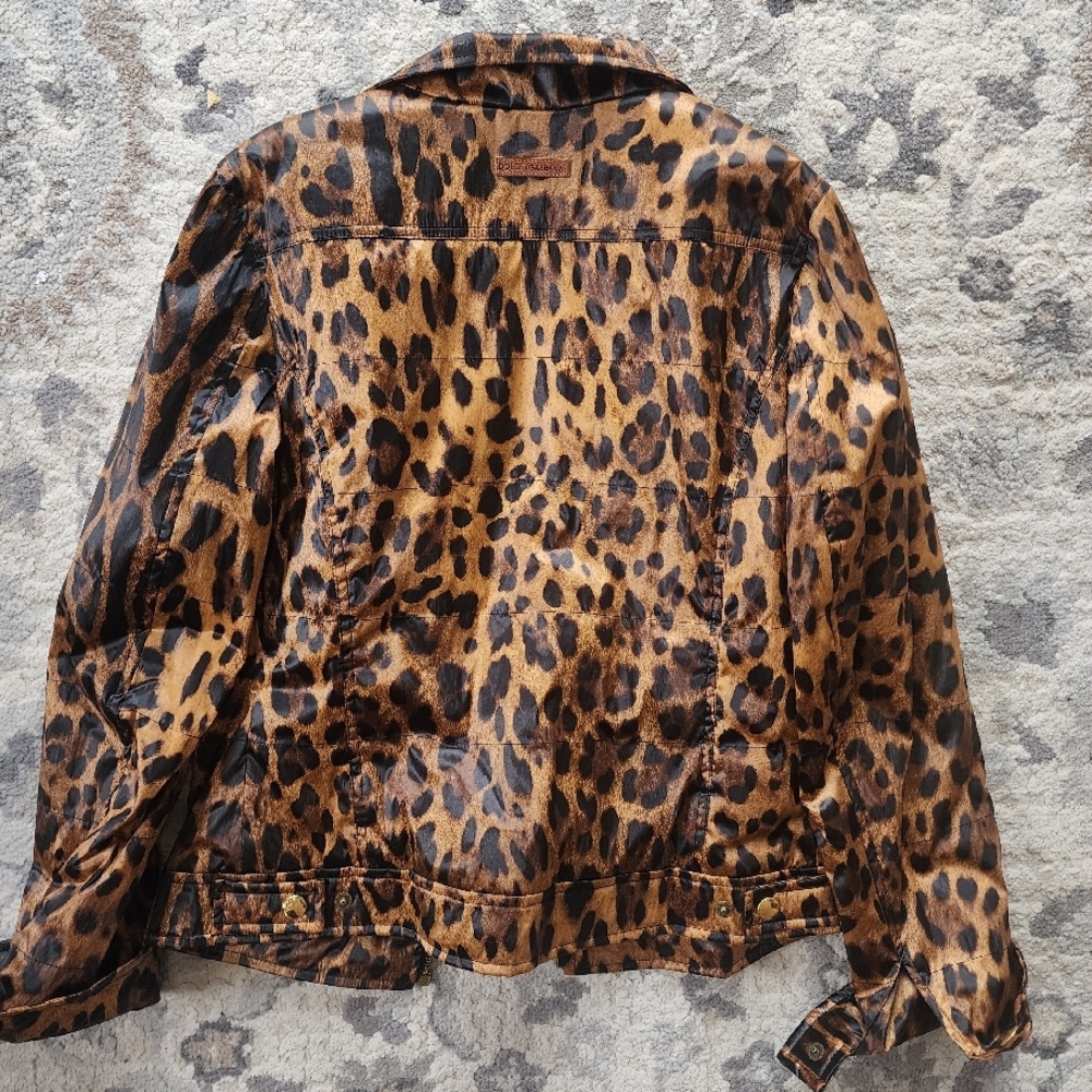 Size 46 - DOLCE & GABBANA Leopard Print Jacket - Picture 6 of 14